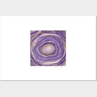 Purple Geode Posters and Art